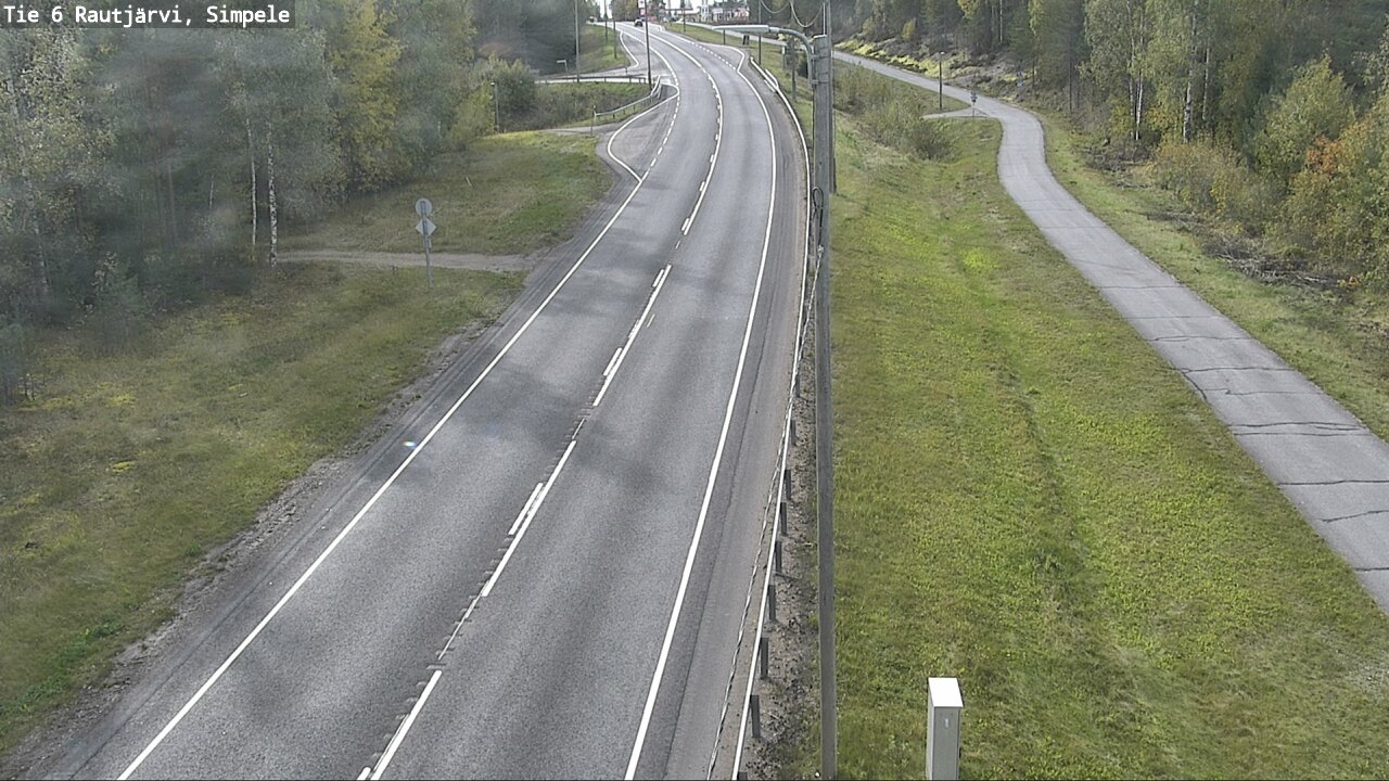 Kelikamerat Kuva Tie 6 Rautjärvi, Simpele, Rautjärvi, Etelä-Karjala