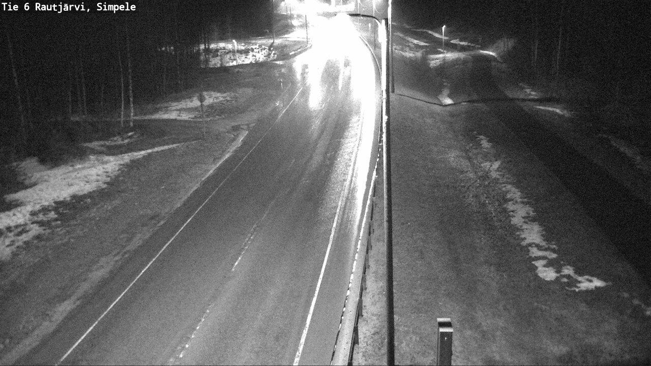 Kelikamerat Kuva Tie 6 Rautjärvi, Simpele, Rautjärvi, Etelä-Karjala