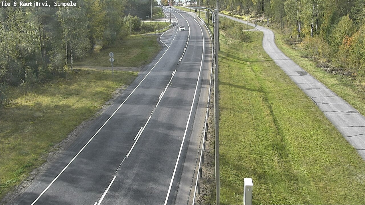 Kelikamerat Kuva Tie 6 Rautjärvi, Simpele, Rautjärvi, Etelä-Karjala