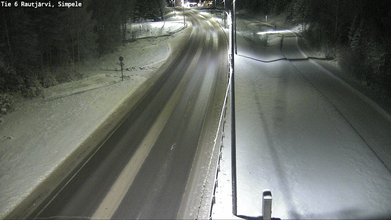 Kelikamerat Kuva Tie 6 Rautjärvi, Simpele, Rautjärvi, Etelä-Karjala