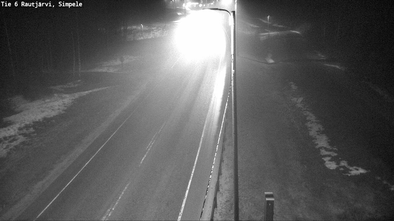 Kelikamerat Kuva Tie 6 Rautjärvi, Simpele, Rautjärvi, Etelä-Karjala