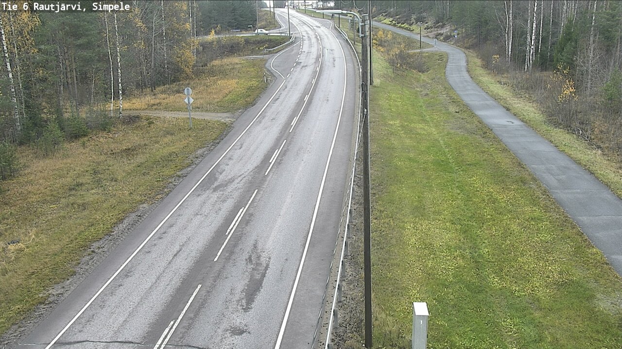 Kelikamerat Kuva Tie 6 Rautjärvi, Simpele, Rautjärvi, Etelä-Karjala