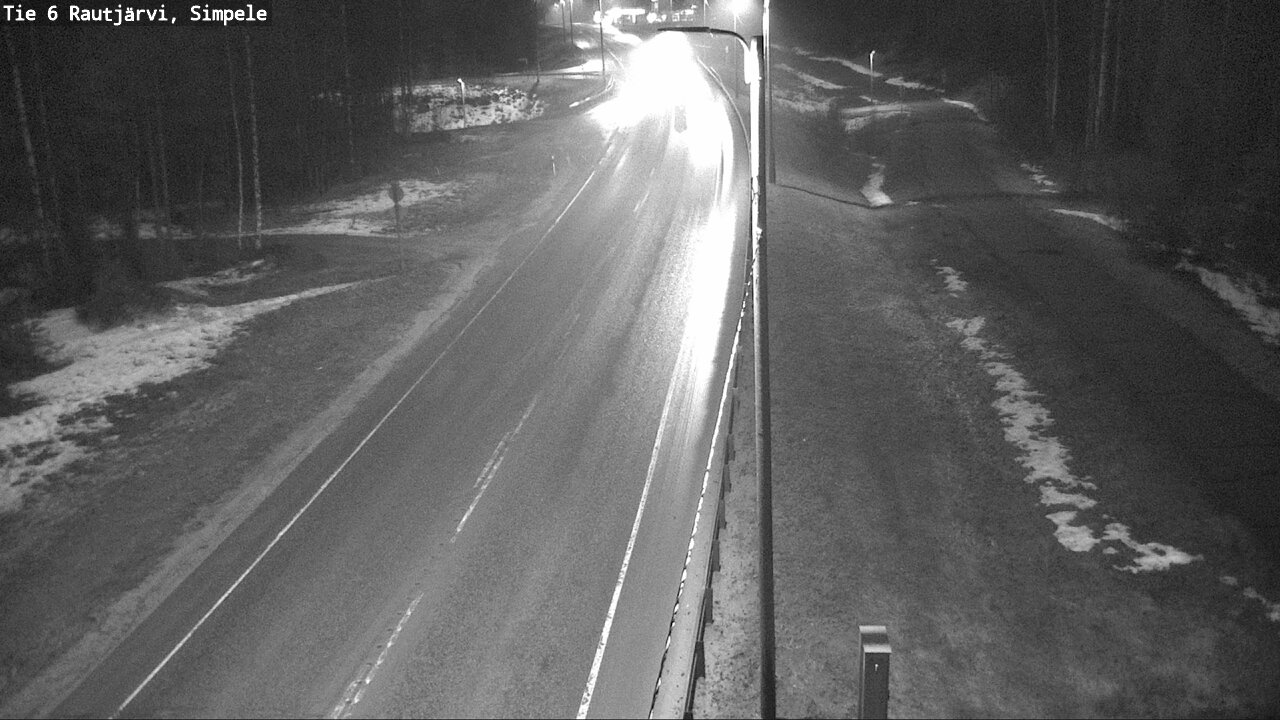 Kelikamerat Kuva Tie 6 Rautjärvi, Simpele, Rautjärvi, Etelä-Karjala