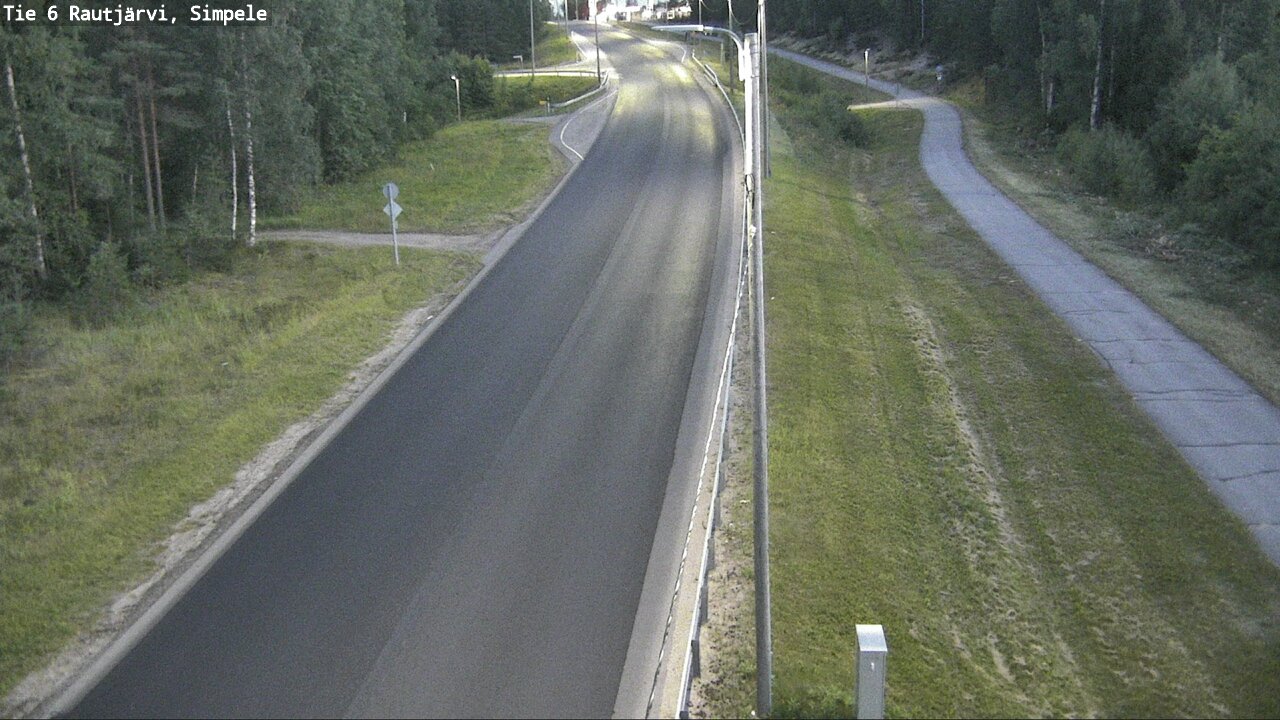 Kelikamerat Kuva Tie 6 Rautjärvi, Simpele, Rautjärvi, Etelä-Karjala