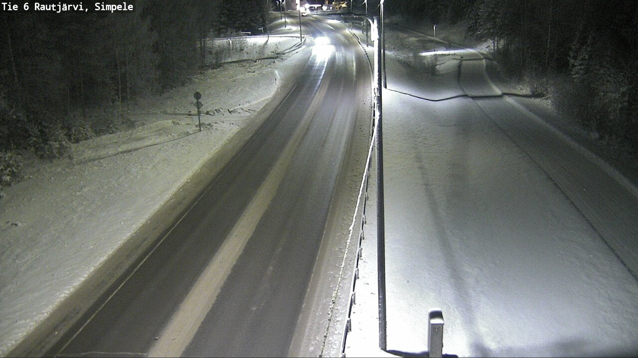 Kelikamerat Kuva Tie 6 Rautjärvi, Simpele, Rautjärvi, Etelä-Karjala