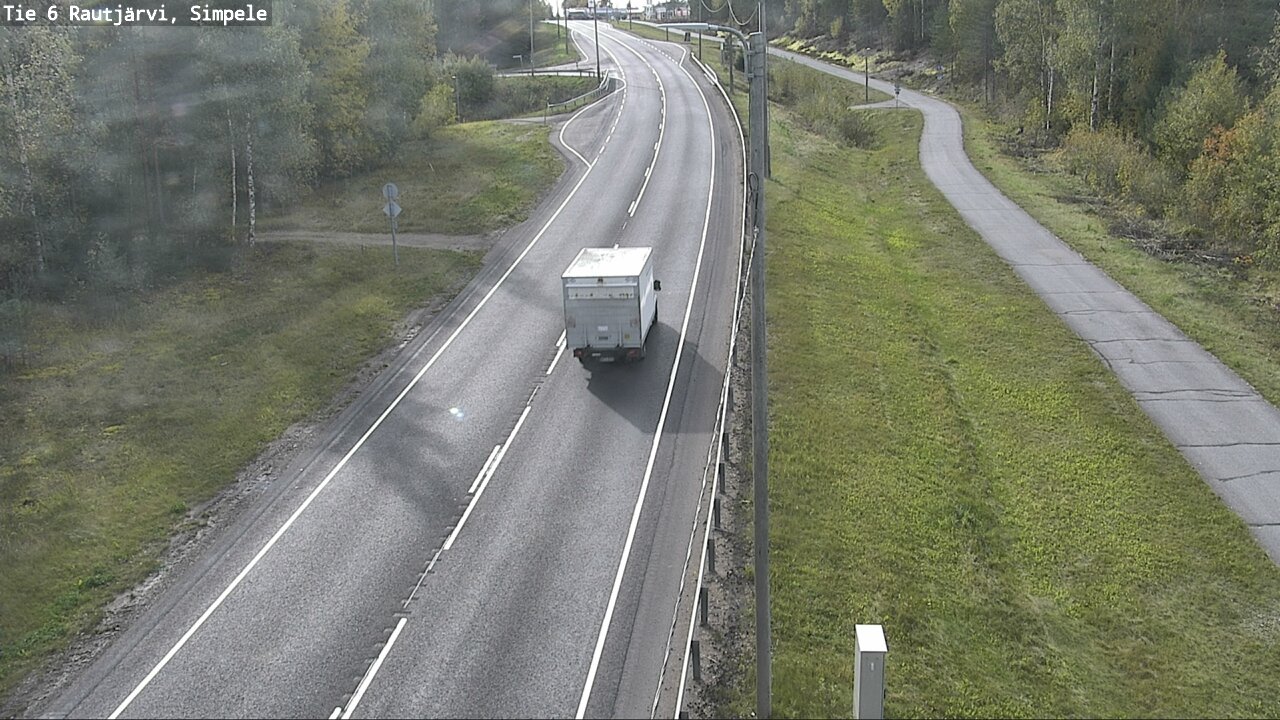 Kelikamerat Kuva Tie 6 Rautjärvi, Simpele, Rautjärvi, Etelä-Karjala