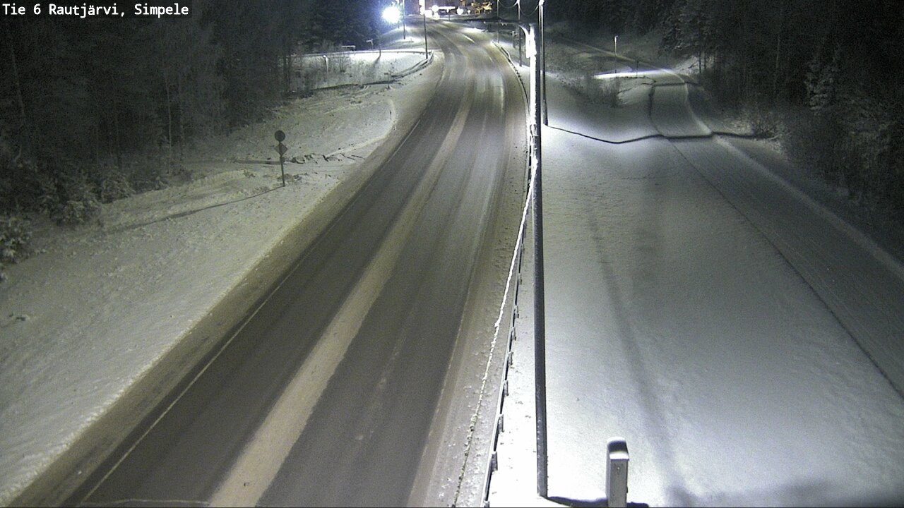 Kelikamerat Kuva Tie 6 Rautjärvi, Simpele, Rautjärvi, Etelä-Karjala