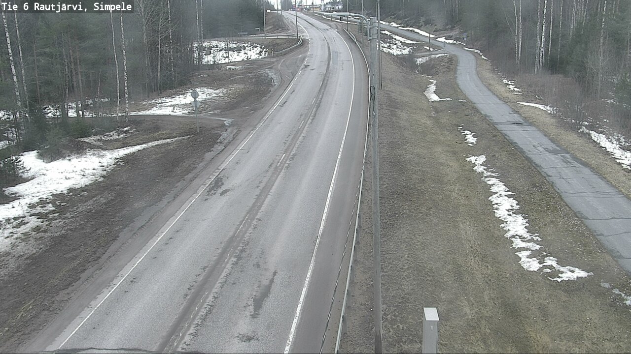 Kelikamerat Kuva Tie 6 Rautjärvi, Simpele, Rautjärvi, Etelä-Karjala