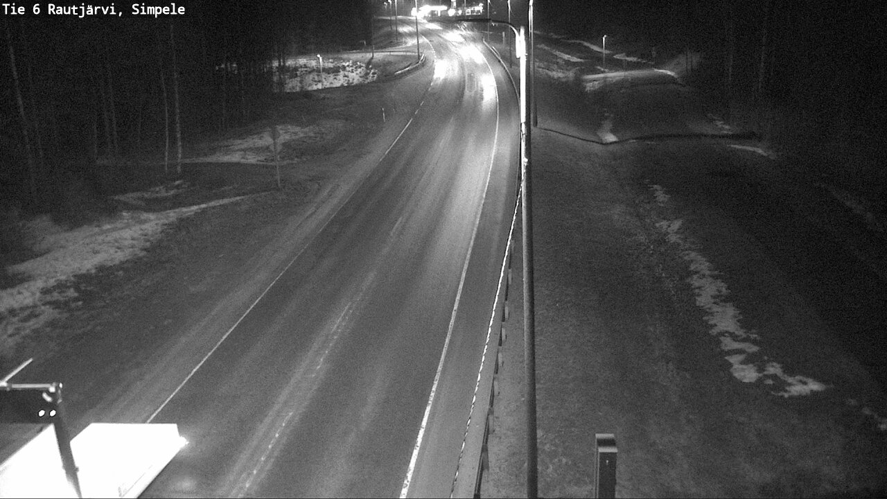 Kelikamerat Kuva Tie 6 Rautjärvi, Simpele, Rautjärvi, Etelä-Karjala