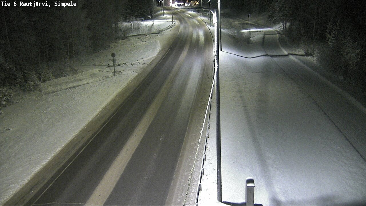 Kelikamerat Kuva Tie 6 Rautjärvi, Simpele, Rautjärvi, Etelä-Karjala