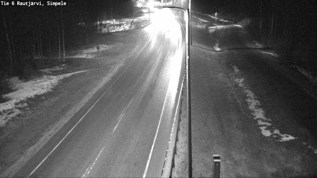 Kelikamerat Kuva Tie 6 Rautjärvi, Simpele, Rautjärvi, Etelä-Karjala