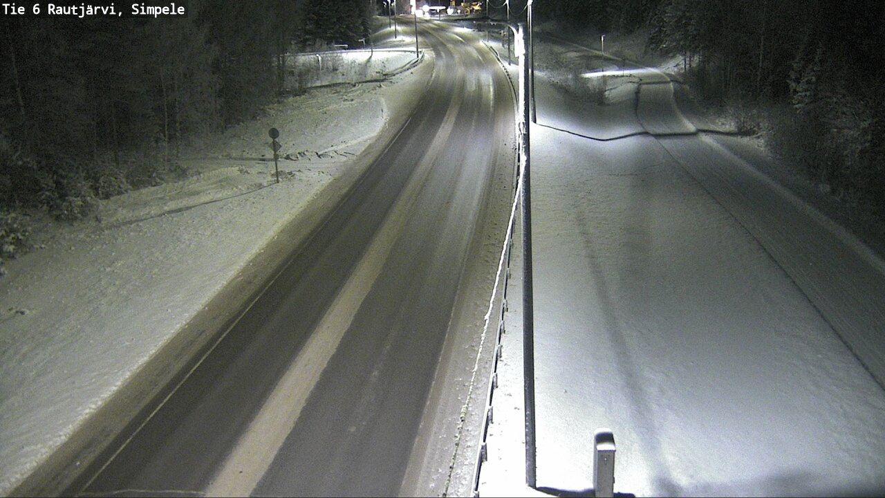 Kelikamerat Kuva Tie 6 Rautjärvi, Simpele, Rautjärvi, Etelä-Karjala