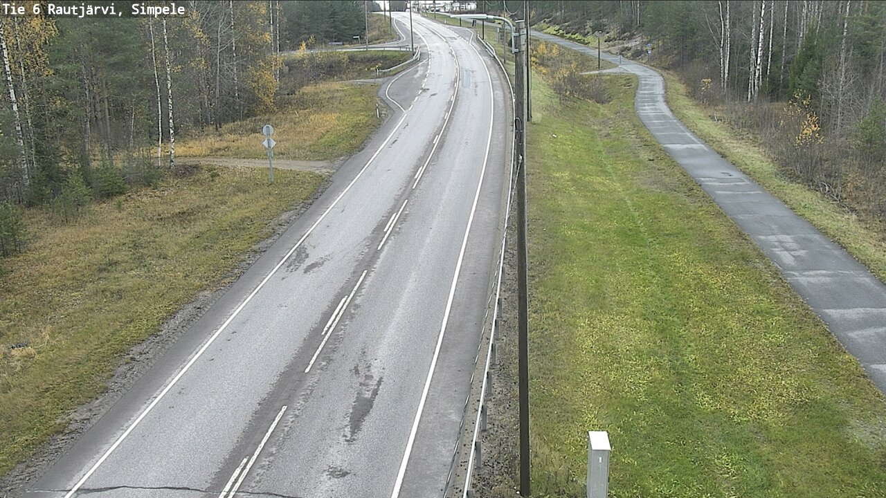 Kelikamerat Kuva Tie 6 Rautjärvi, Simpele, Rautjärvi, Etelä-Karjala