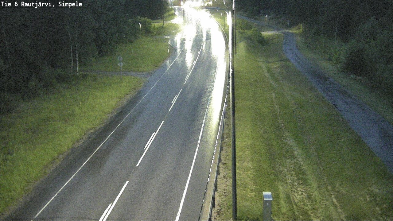 Kelikamerat Kuva Tie 6 Rautjärvi, Simpele, Rautjärvi, Etelä-Karjala