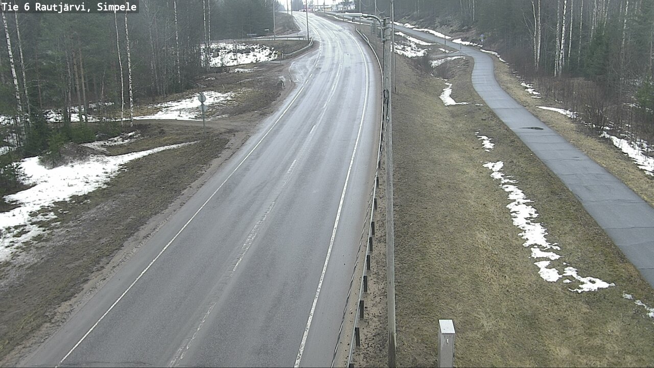 Kelikamerat Kuva Tie 6 Rautjärvi, Simpele, Rautjärvi, Etelä-Karjala