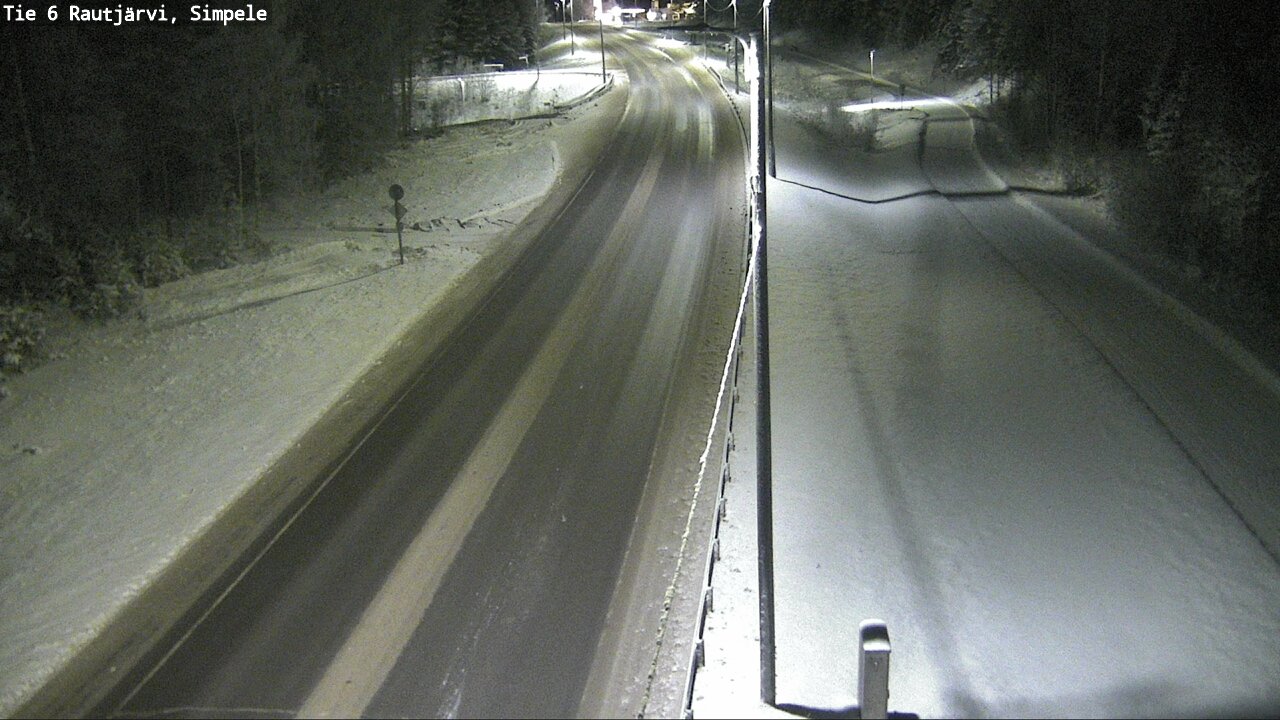 Kelikamerat Kuva Tie 6 Rautjärvi, Simpele, Rautjärvi, Etelä-Karjala