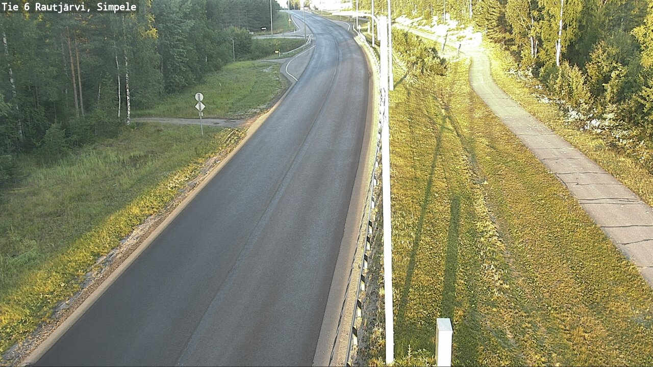 Kelikamerat Kuva Tie 6 Rautjärvi, Simpele, Rautjärvi, Etelä-Karjala
