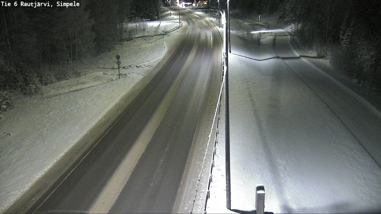 Kelikamerat Kuva Tie 6 Rautjärvi, Simpele, Rautjärvi, Etelä-Karjala