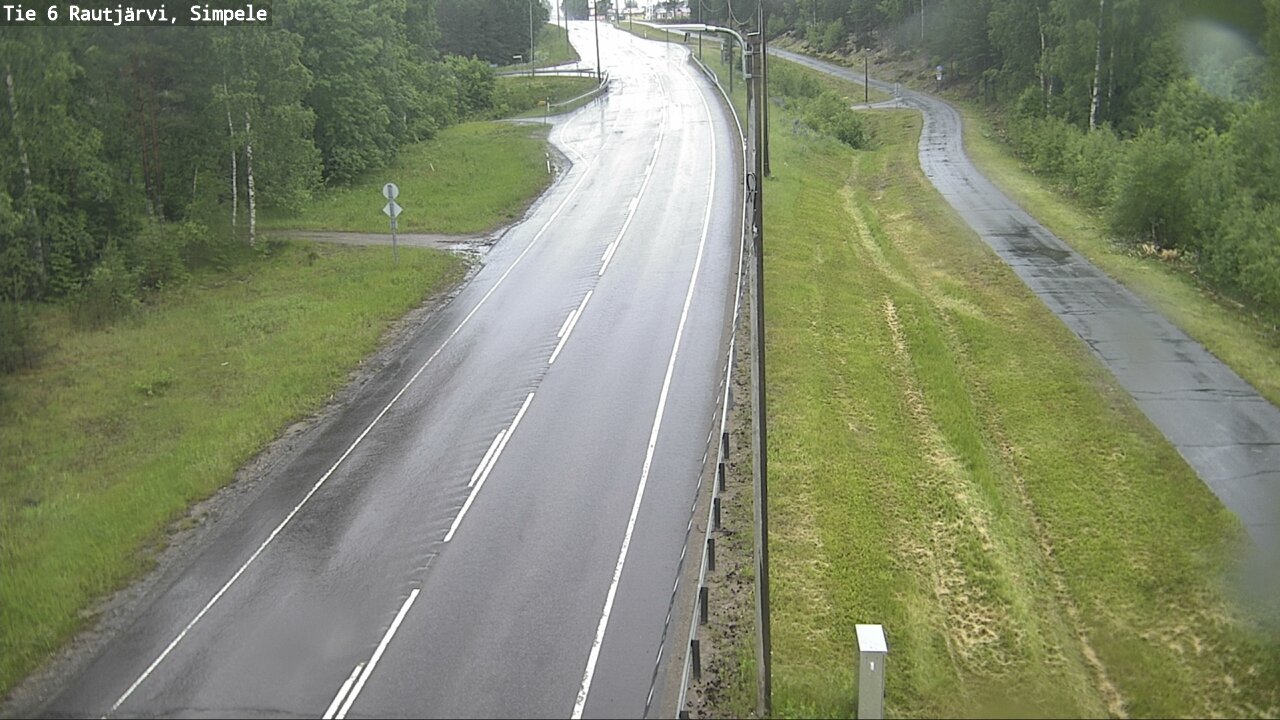 Kelikamerat Kuva Tie 6 Rautjärvi, Simpele, Rautjärvi, Etelä-Karjala
