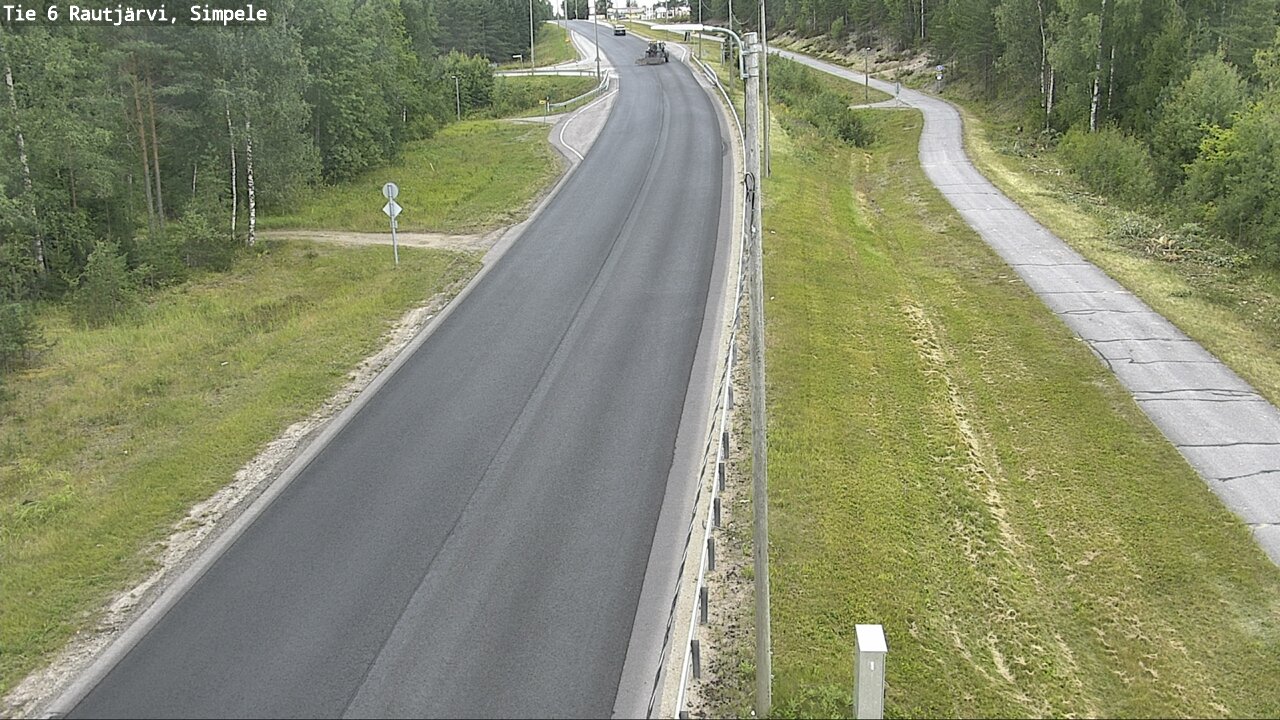 Kelikamerat Kuva Tie 6 Rautjärvi, Simpele, Rautjärvi, Etelä-Karjala