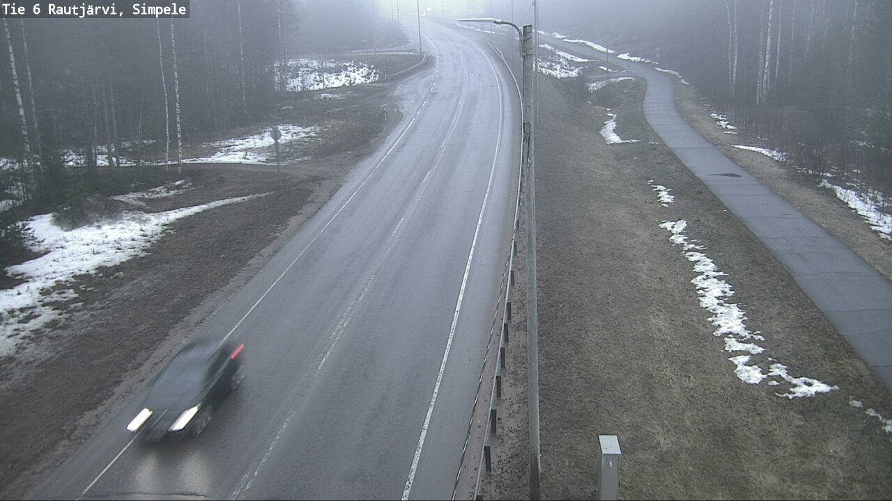 Kelikamerat Kuva Tie 6 Rautjärvi, Simpele, Rautjärvi, Etelä-Karjala