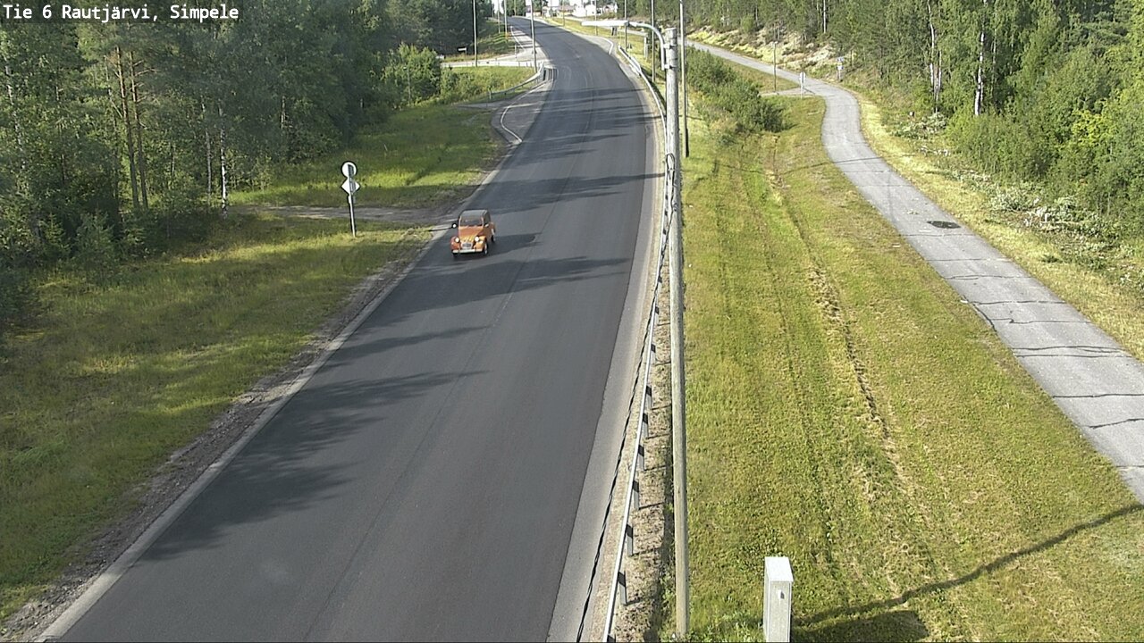 Kelikamerat Kuva Tie 6 Rautjärvi, Simpele, Rautjärvi, Etelä-Karjala