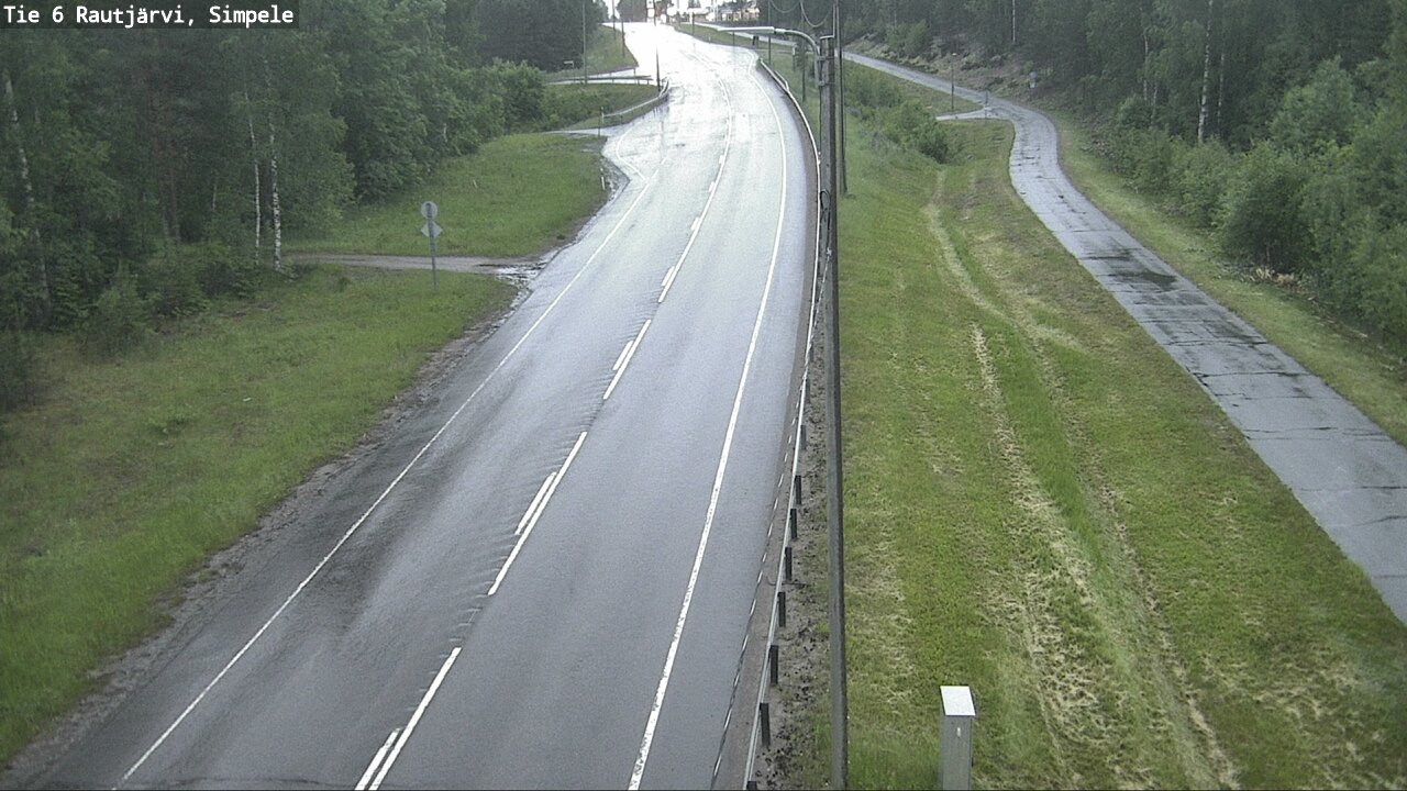 Kelikamerat Kuva Tie 6 Rautjärvi, Simpele, Rautjärvi, Etelä-Karjala