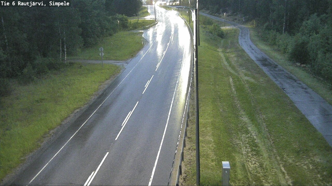 Kelikamerat Kuva Tie 6 Rautjärvi, Simpele, Rautjärvi, Etelä-Karjala
