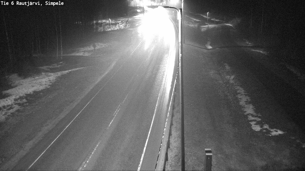 Kelikamerat Kuva Tie 6 Rautjärvi, Simpele, Rautjärvi, Etelä-Karjala