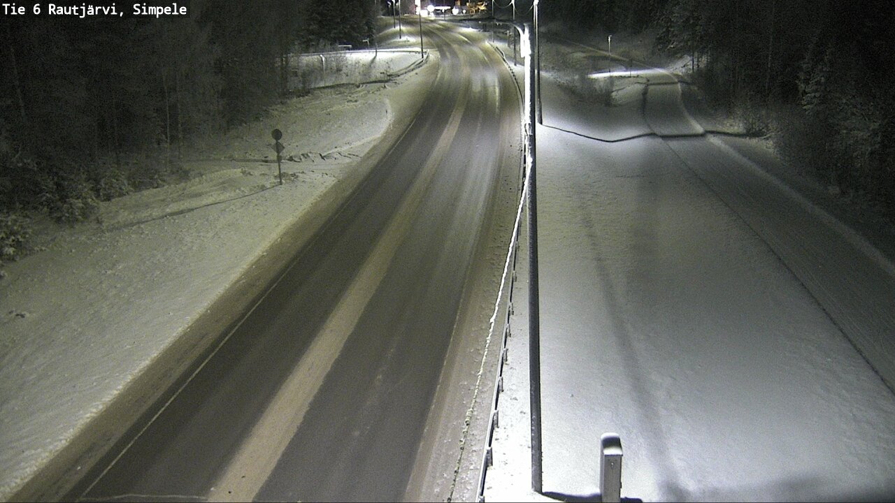Kelikamerat Kuva Tie 6 Rautjärvi, Simpele, Rautjärvi, Etelä-Karjala