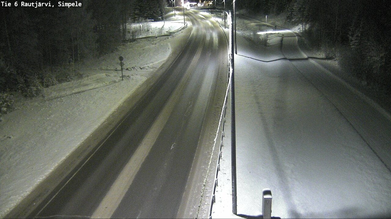 Kelikamerat Kuva Tie 6 Rautjärvi, Simpele, Rautjärvi, Etelä-Karjala
