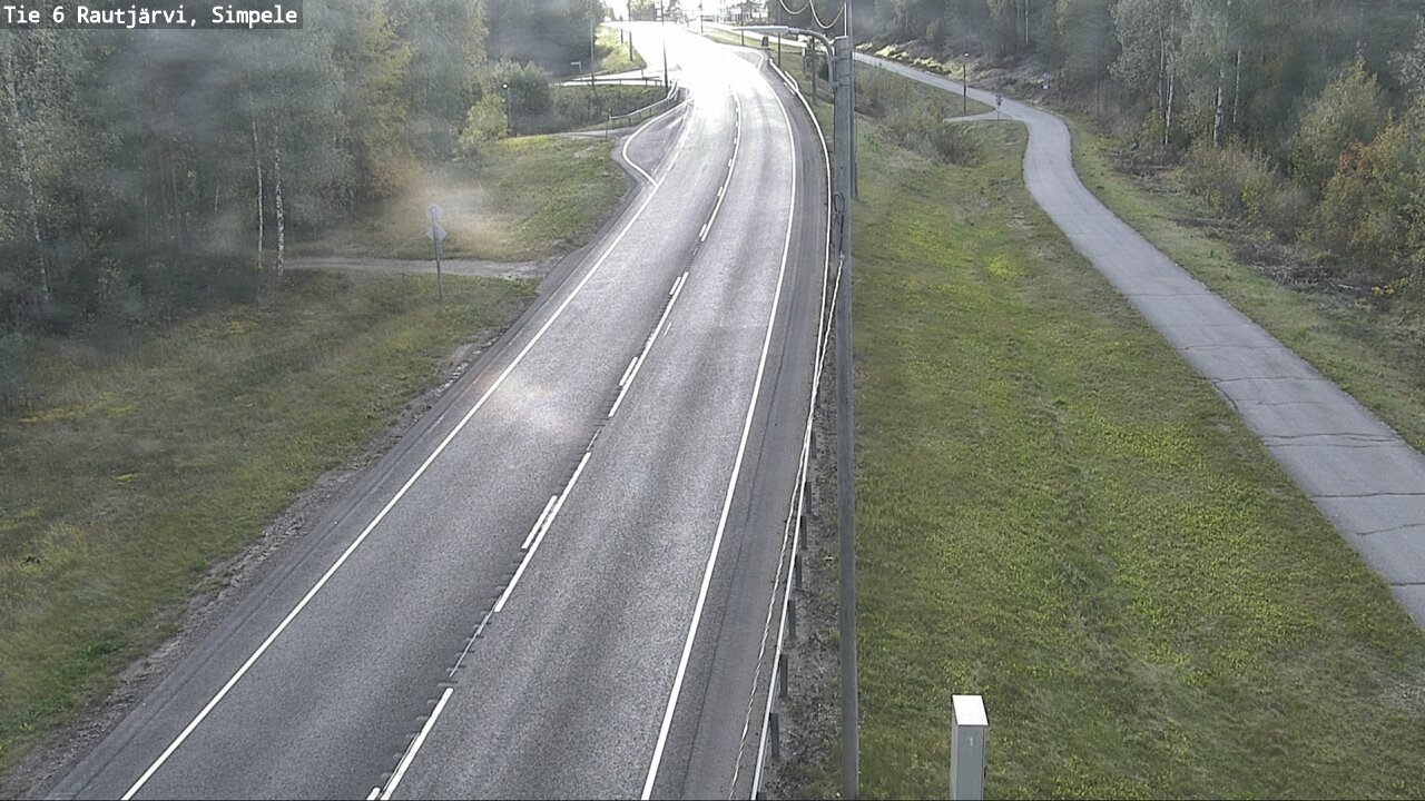 Kelikamerat Kuva Tie 6 Rautjärvi, Simpele, Rautjärvi, Etelä-Karjala