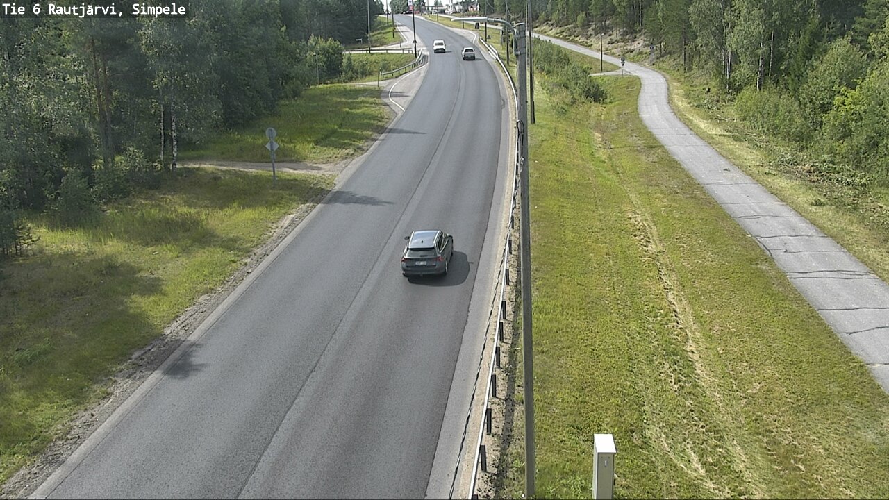 Kelikamerat Kuva Tie 6 Rautjärvi, Simpele, Rautjärvi, Etelä-Karjala