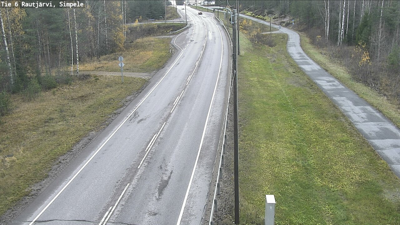 Kelikamerat Kuva Tie 6 Rautjärvi, Simpele, Rautjärvi, Etelä-Karjala