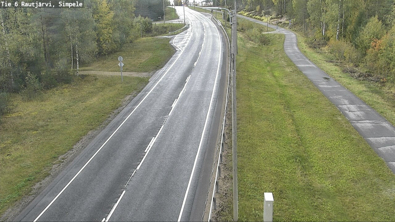 Kelikamerat Kuva Tie 6 Rautjärvi, Simpele, Rautjärvi, Etelä-Karjala
