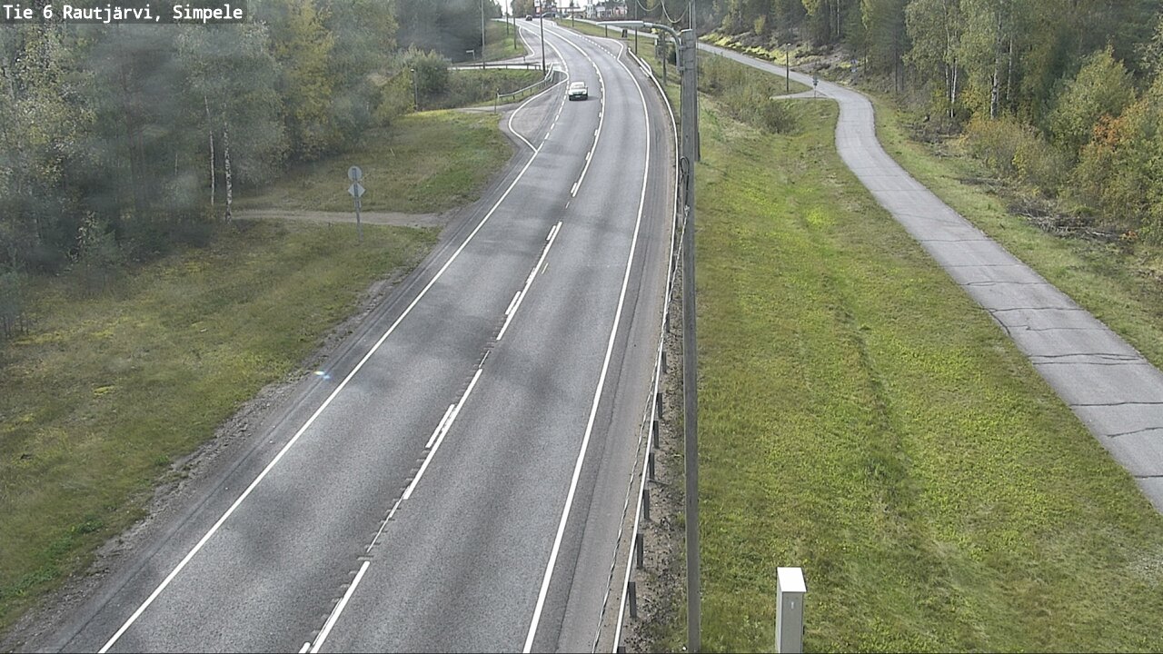 Kelikamerat Kuva Tie 6 Rautjärvi, Simpele, Rautjärvi, Etelä-Karjala