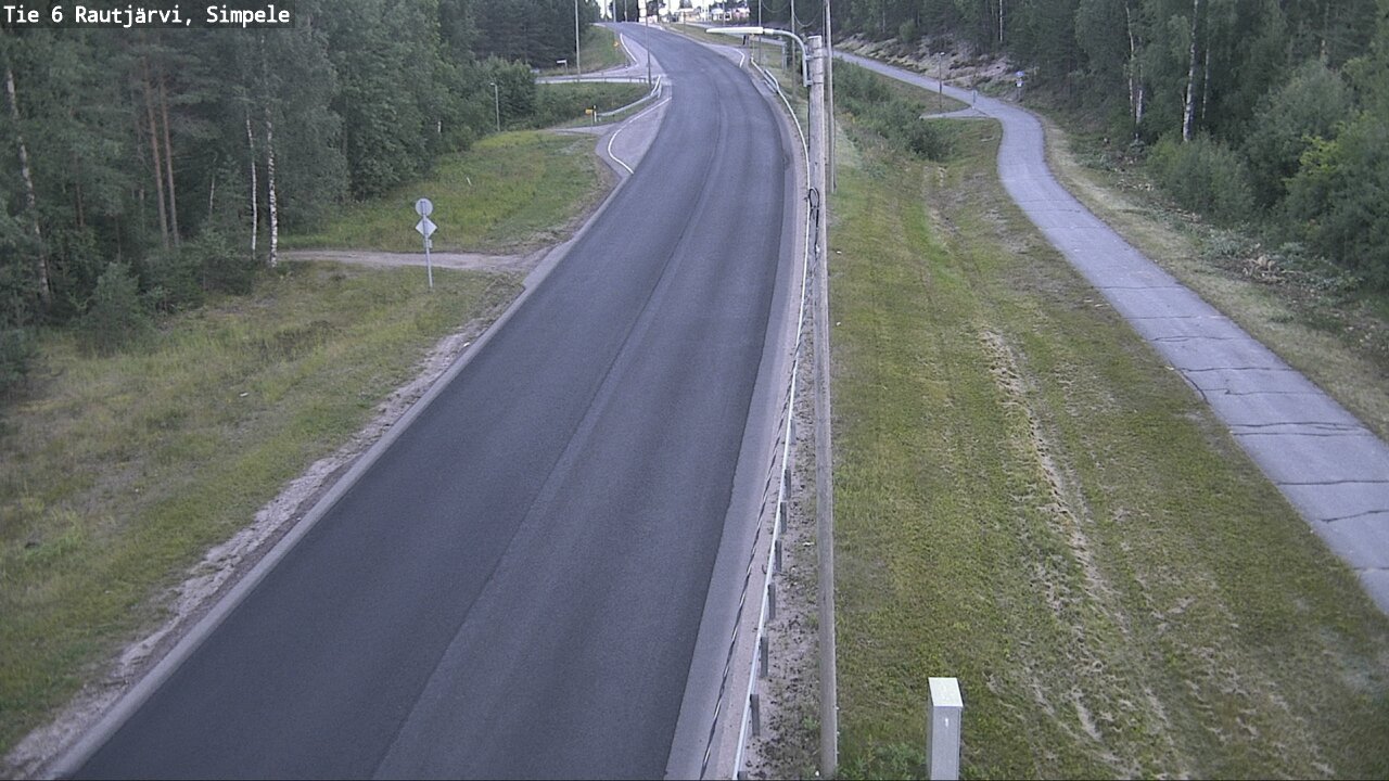 Kelikamerat Kuva Tie 6 Rautjärvi, Simpele, Rautjärvi, Etelä-Karjala
