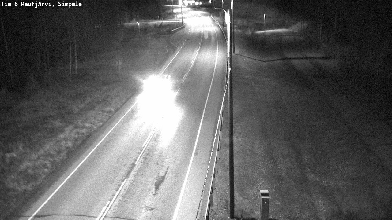 Kelikamerat Kuva Tie 6 Rautjärvi, Simpele, Rautjärvi, Etelä-Karjala