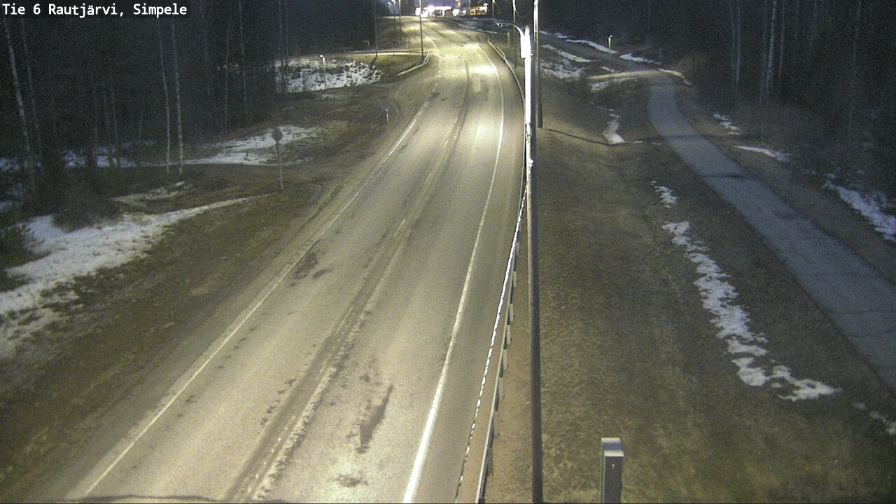 Kelikamerat Kuva Tie 6 Rautjärvi, Simpele, Rautjärvi, Etelä-Karjala