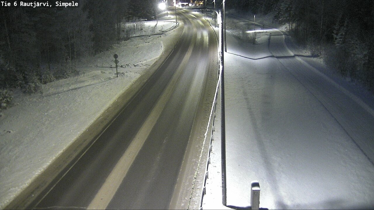 Kelikamerat Kuva Tie 6 Rautjärvi, Simpele, Rautjärvi, Etelä-Karjala