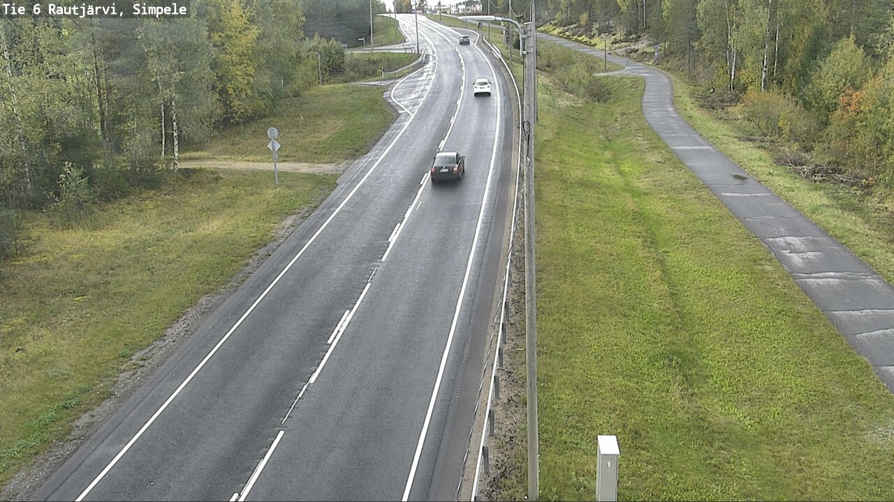 Kelikamerat Kuva Tie 6 Rautjärvi, Simpele, Rautjärvi, Etelä-Karjala