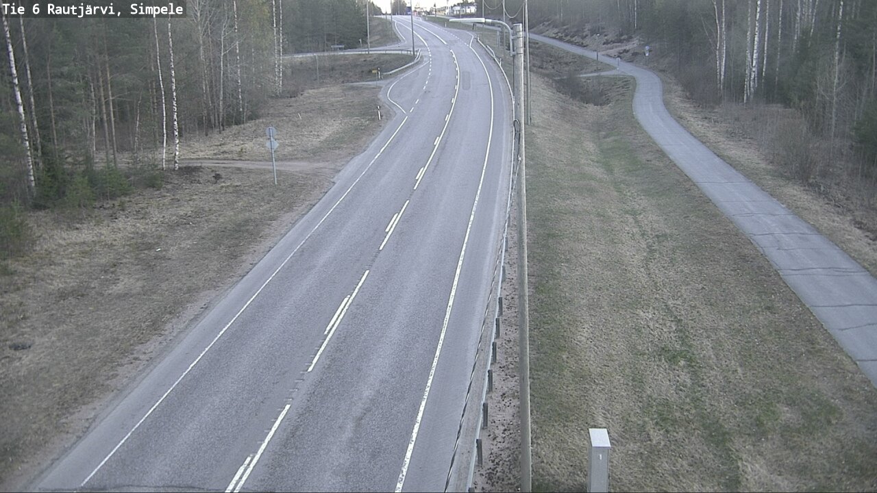 Kelikamerat Kuva Tie 6 Rautjärvi, Simpele, Rautjärvi, Etelä-Karjala