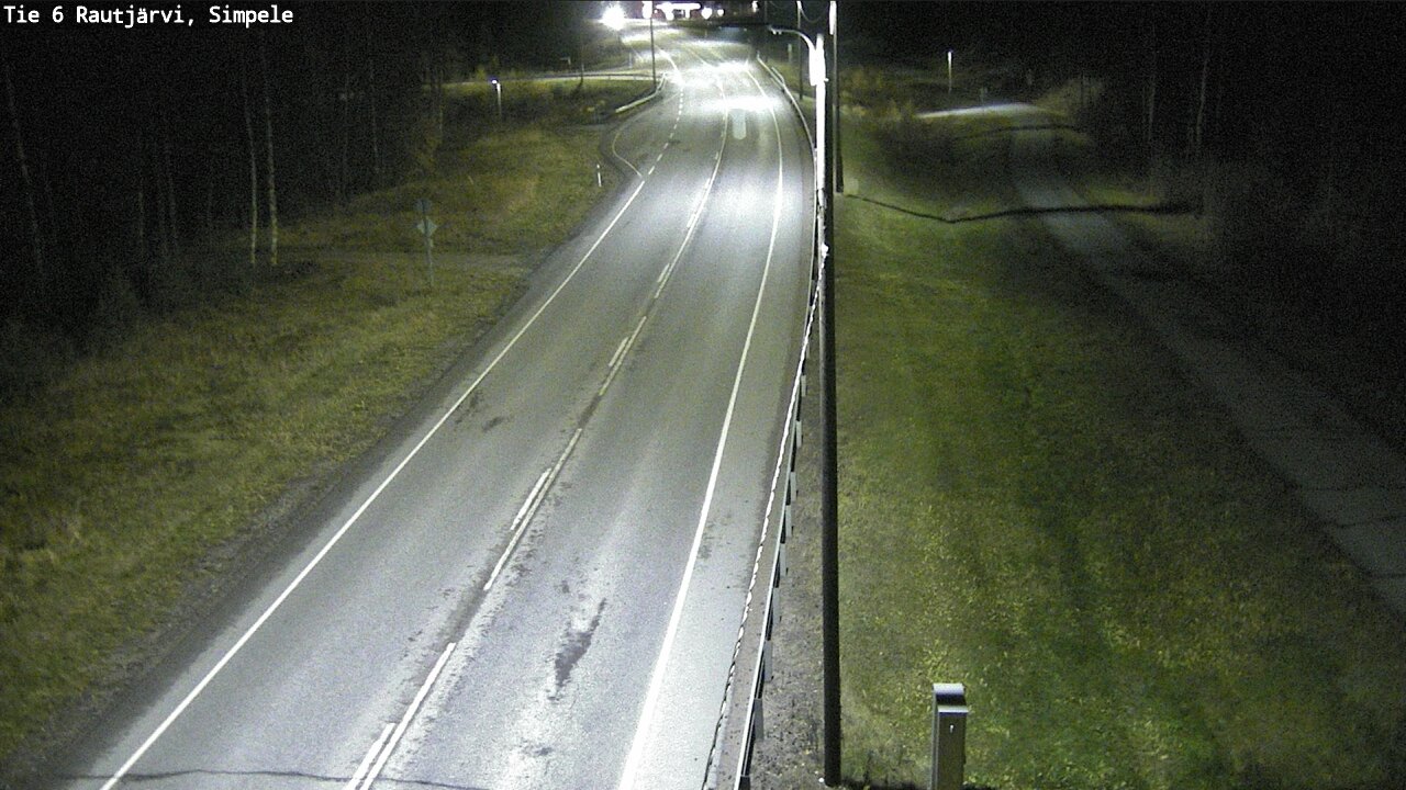 Kelikamerat Kuva Tie 6 Rautjärvi, Simpele, Rautjärvi, Etelä-Karjala