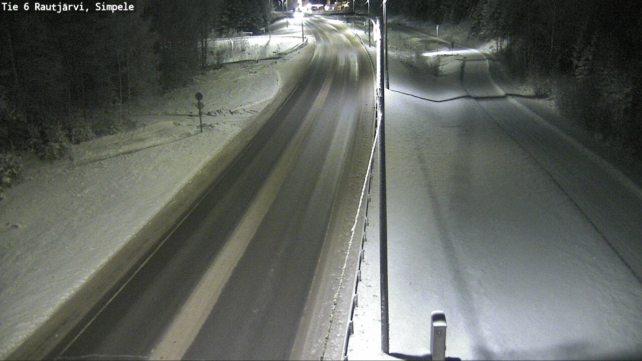 Kelikamerat Kuva Tie 6 Rautjärvi, Simpele, Rautjärvi, Etelä-Karjala