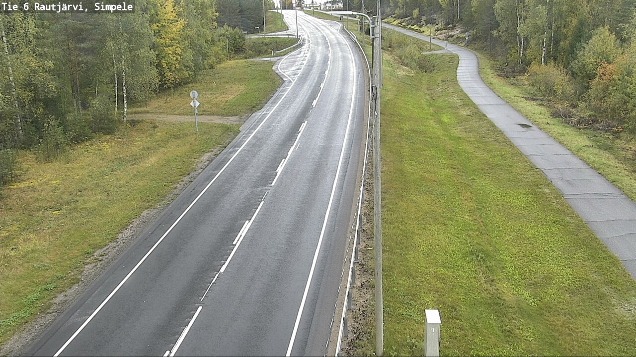 Kelikamerat Kuva Tie 6 Rautjärvi, Simpele, Rautjärvi, Etelä-Karjala