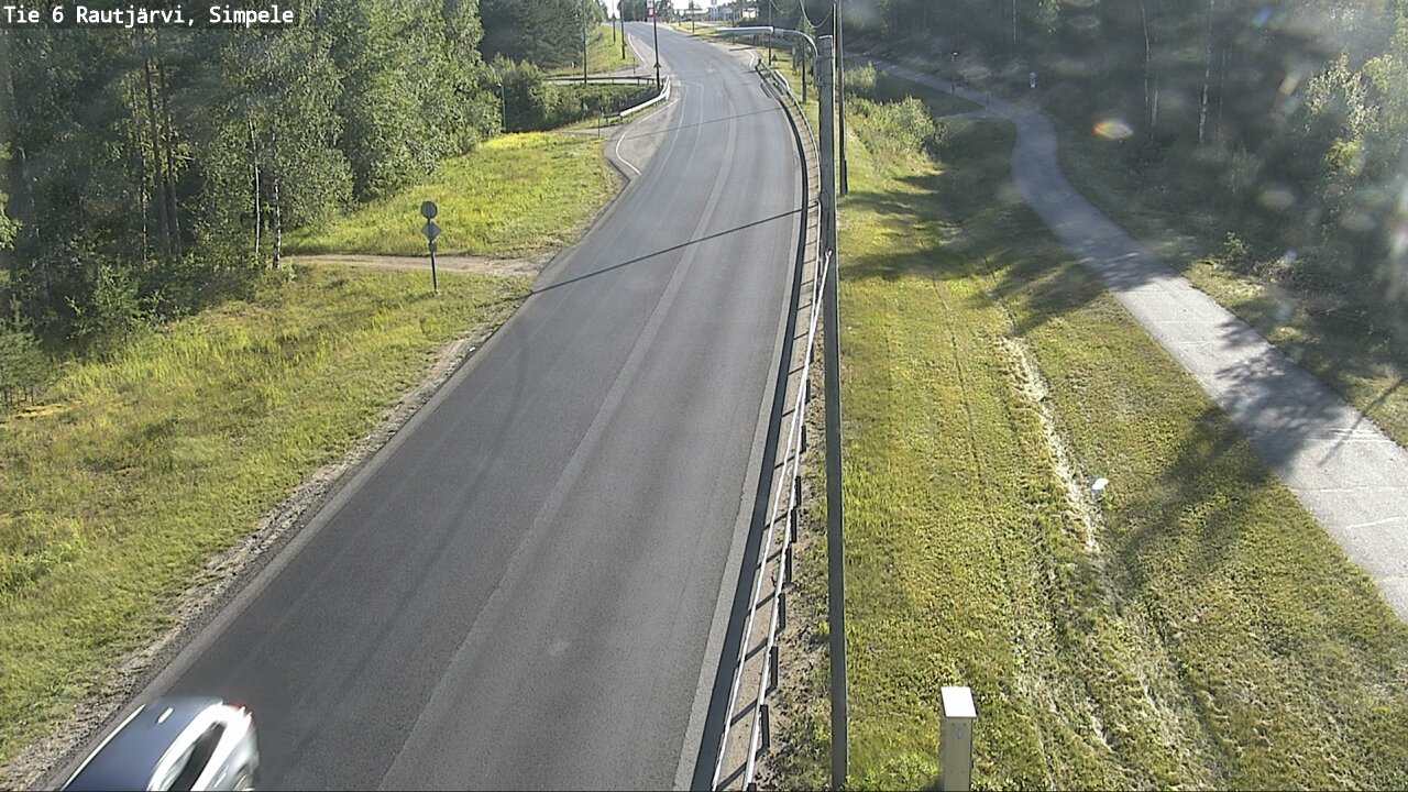 Kelikamerat Kuva Tie 6 Rautjärvi, Simpele, Rautjärvi, Etelä-Karjala