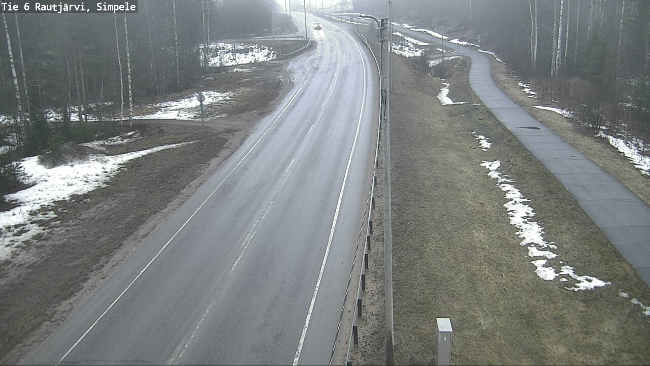 Kelikamerat Kuva Tie 6 Rautjärvi, Simpele, Rautjärvi, Etelä-Karjala