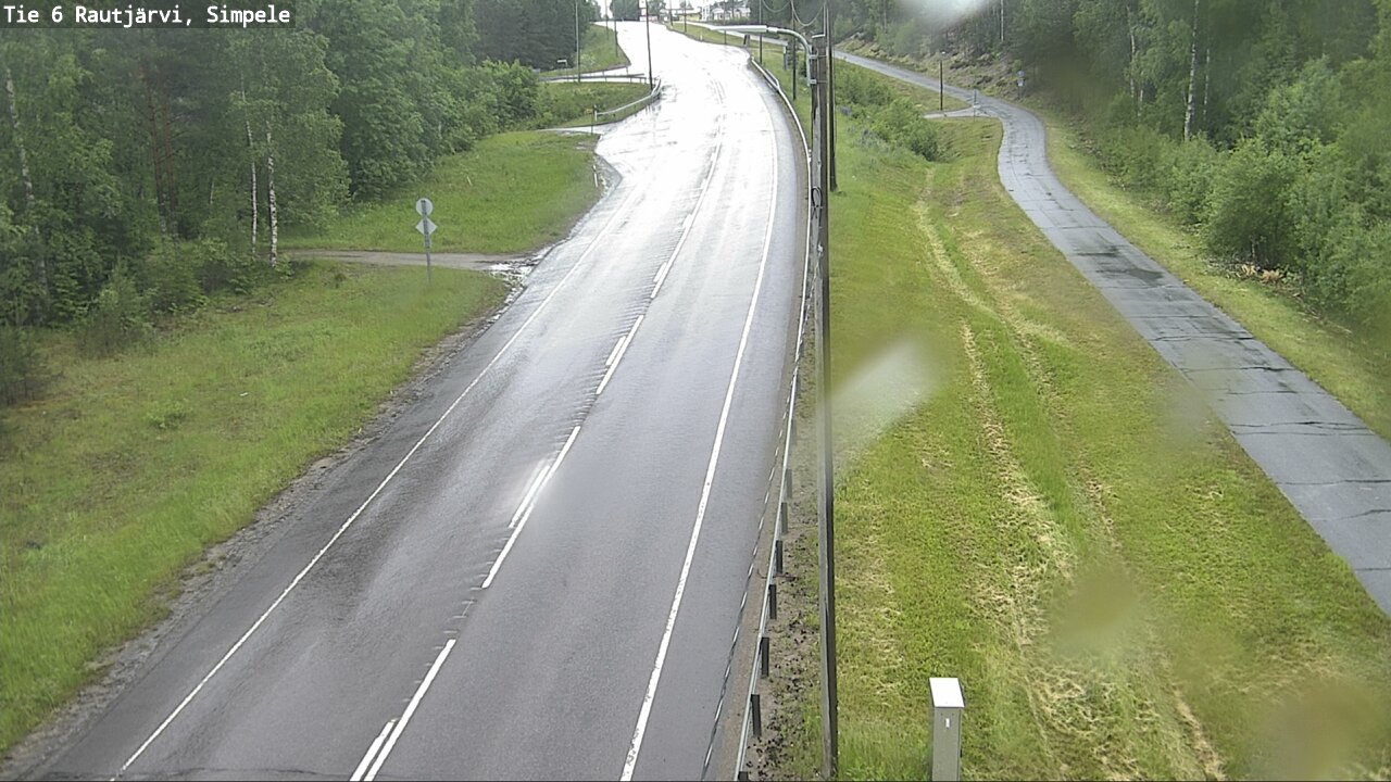Kelikamerat Kuva Tie 6 Rautjärvi, Simpele, Rautjärvi, Etelä-Karjala