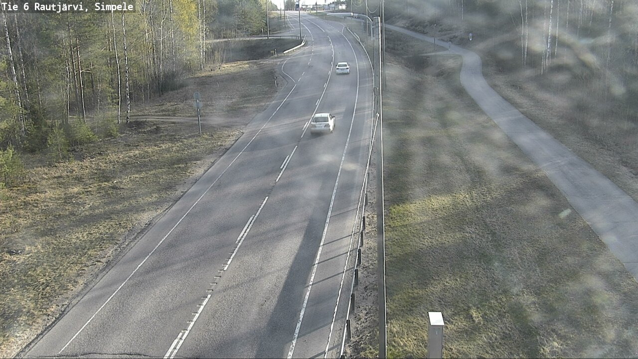 Kelikamerat Kuva Tie 6 Rautjärvi, Simpele, Rautjärvi, Etelä-Karjala
