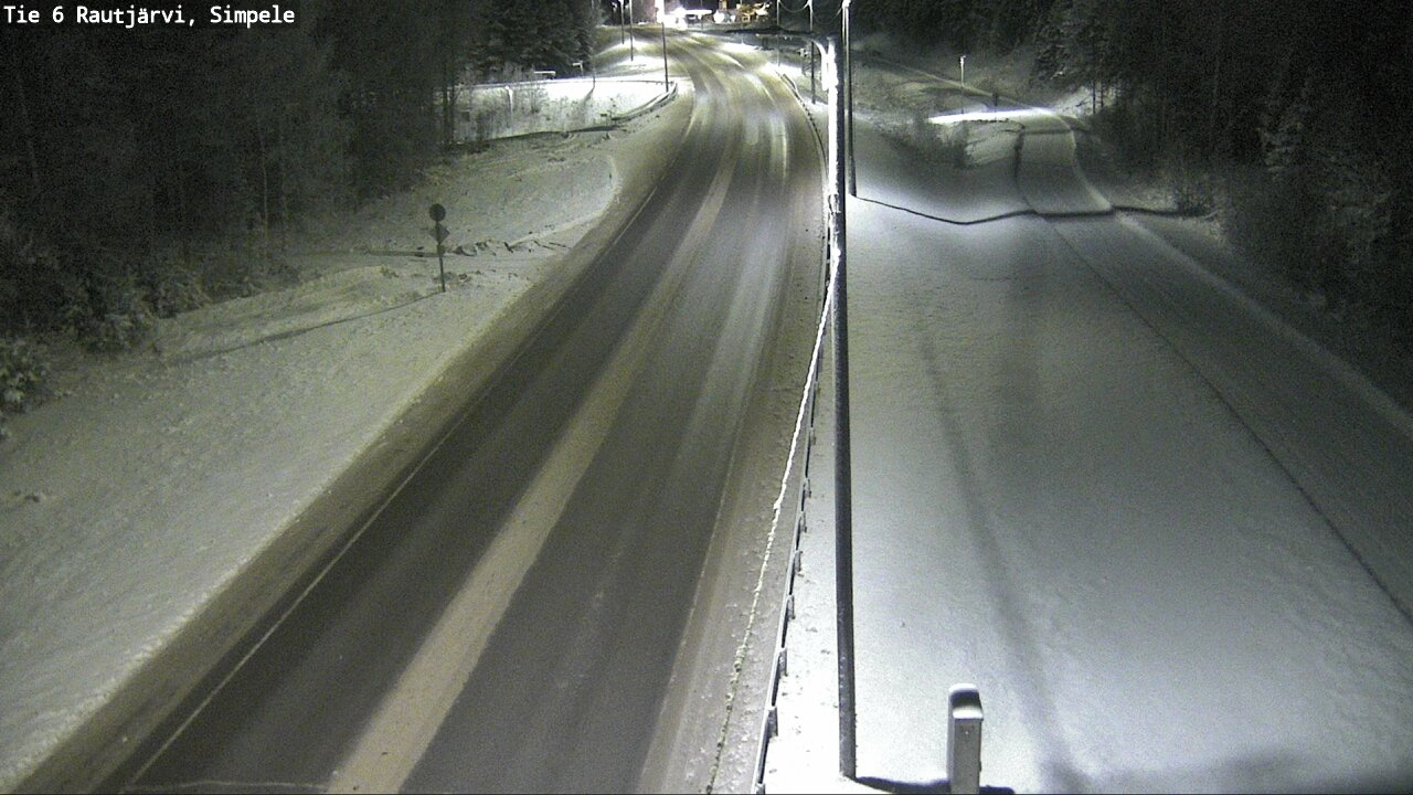 Kelikamerat Kuva Tie 6 Rautjärvi, Simpele, Rautjärvi, Etelä-Karjala
